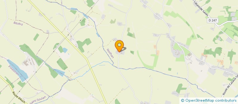 localisation de l'entreprise EARL ESPARSEIL  NOILHAN