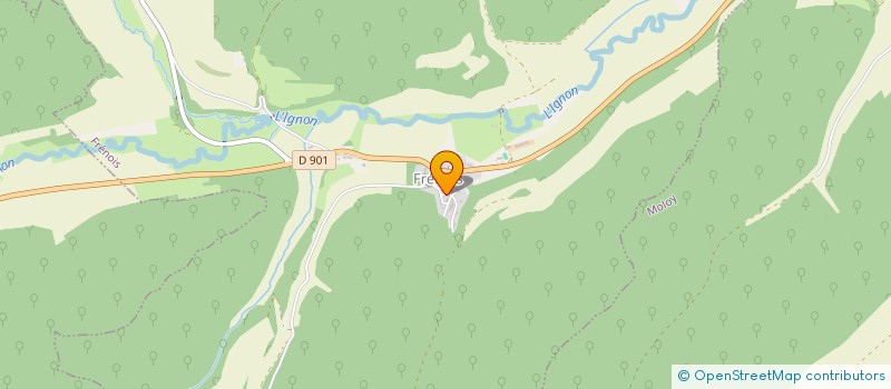 localisation de l'entreprise EARL ESTIVALET CLAUDE  FRENOIS