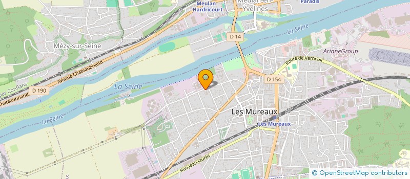localisation de l'entreprise EARL ETABLISSEMENTS ALMIN à LES MUREAUX