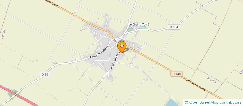 localisation de l'entreprise EARL ETAMINE à POUILLE