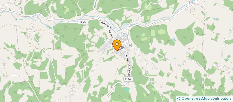 localisation de l'entreprise EARL ETS CHEYROU  SAINTE-ORSE