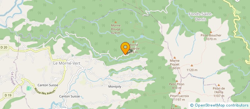localisation de l'entreprise EARL EXPLOITATION VERDIMORNAISE UDINO SYM-VAL à MORNE VERT