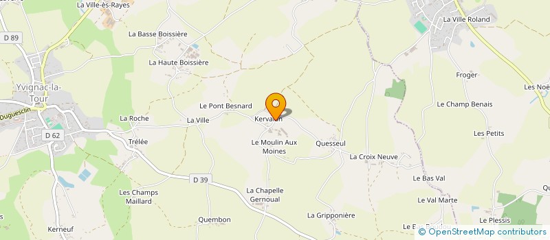 localisation de l'entreprise EARL FAIERIER à YVIGNAC-LA-TOUR