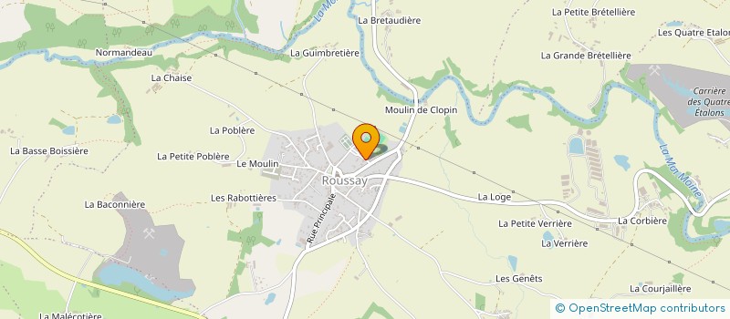 localisation de l'entreprise EARL FAISANDERIE DU GRAND PRE à BEAUPREAU-EN-MAUGES