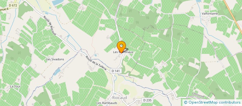 localisation de l'entreprise EARL FAMILLE DOCHE  LES LEVES-ET-THOUMEYRAGUES