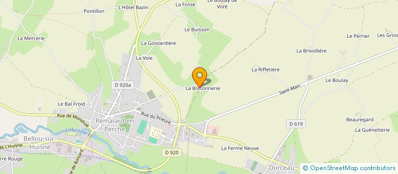 localisation de l'entreprise EARL FARDOIT à REMALARD-EN-PERCHE