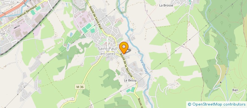 localisation de l'entreprise EARL FARELLE  SAINT-PAUL-EN-JAREZ