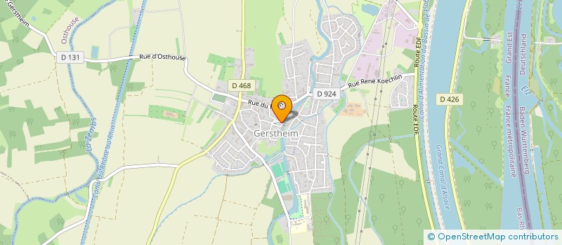 localisation de l'entreprise EARL FASSEL à BOLSENHEIM