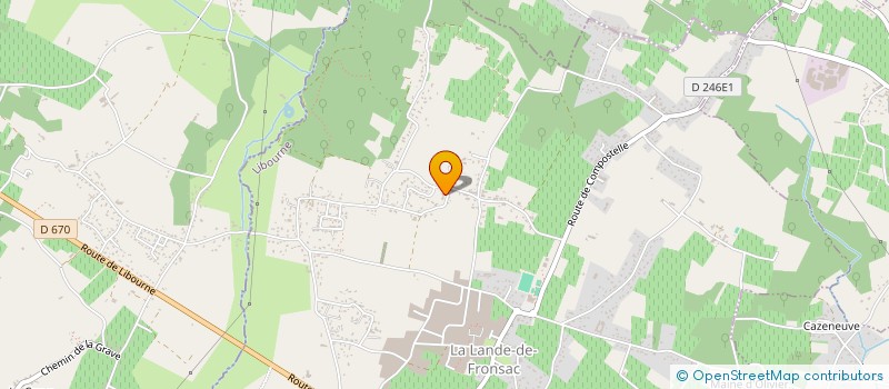 localisation de l'entreprise EARL FAURE ET FILS  SAINT-ROMAIN-LA-VIRVEE