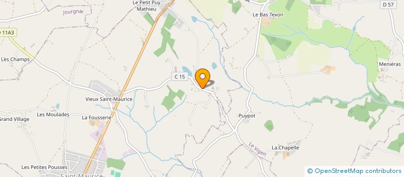 localisation de l'entreprise EARL FAURE FRERES à SAINT-MAURICE-LES-BROUSSES
