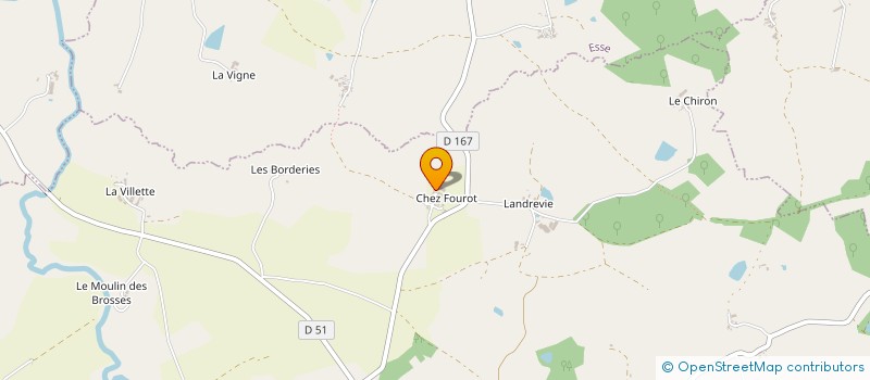 localisation de l'entreprise EARL FAVARD à SAINT-MAURICE-DES-LIONS