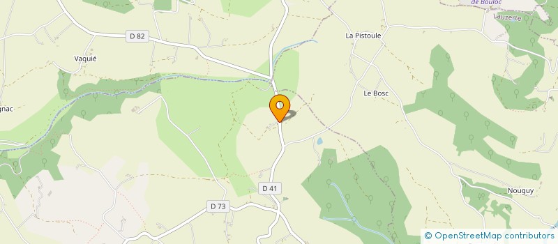 localisation de l'entreprise EARL FAVIE à TOUFFAILLES