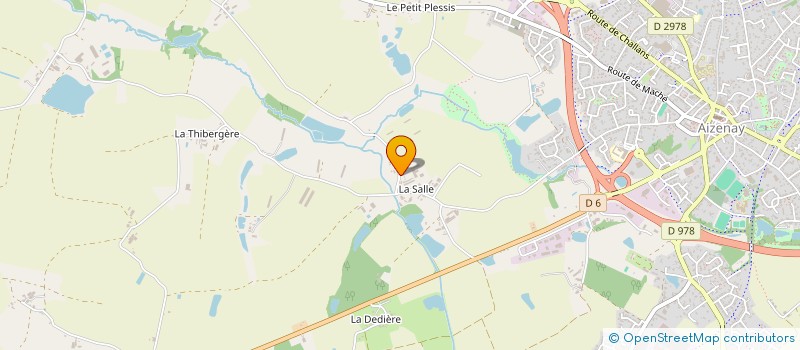 localisation de l'entreprise EARL FAVREAU à AIZENAY