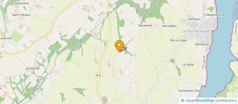 localisation de l'entreprise EARL FAVREL à PLOUGUIEL