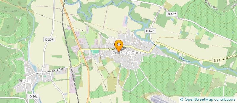 localisation de l'entreprise EARL FAYS WILHELM à CELLES-SUR-OURCE
