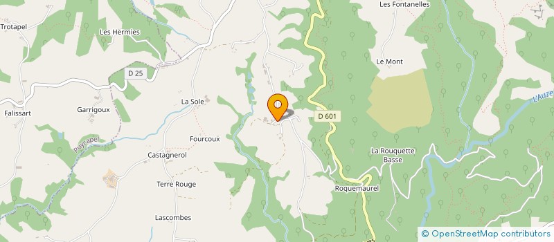 localisation de l'entreprise EARL FELGINES à CASSANIOUZE