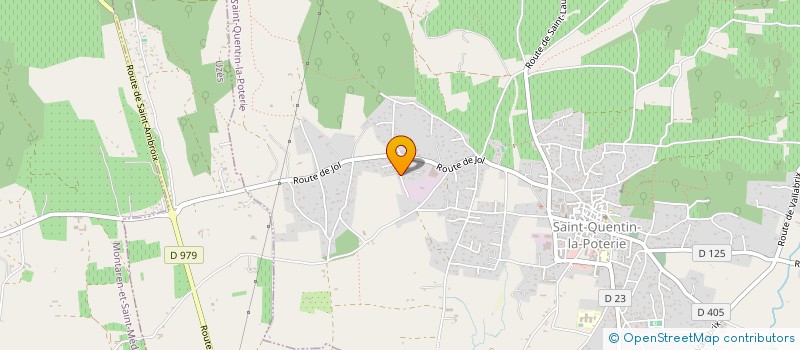 localisation de l'entreprise EARL FELINE  SAINT-GENIES-DE-MALGOIRES