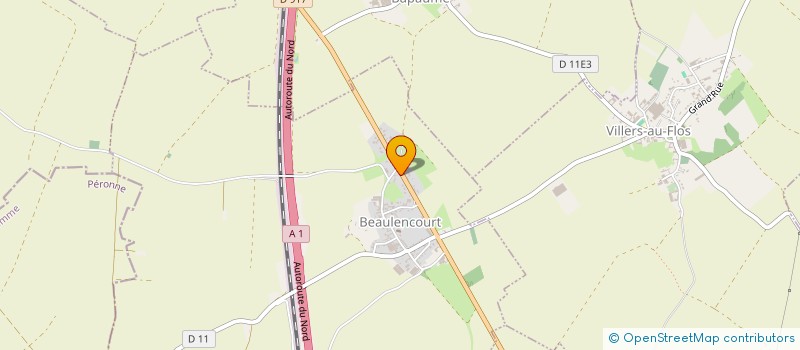 localisation de l'entreprise EARL FERET  LE SARS