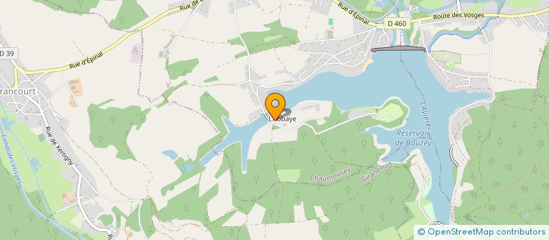 localisation de l'entreprise EARL FERME AQUAPONIQUE DE L'ABBAYE  CHAUMOUSEY