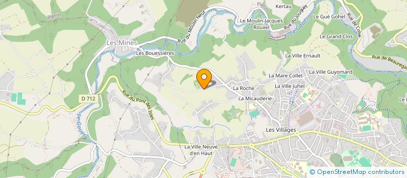 localisation de l'entreprise EARL FERME AR GOUED à SAINT-BRIEUC