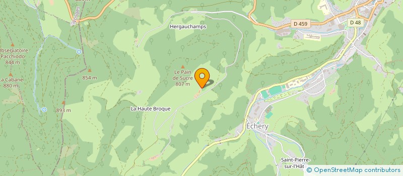 localisation de l'entreprise EARL FERME BURSTERT  SAINTE-MARIE-AUX-MINES