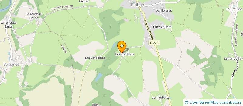 localisation de l'entreprise EARL FERME CHAZAL à BULHON