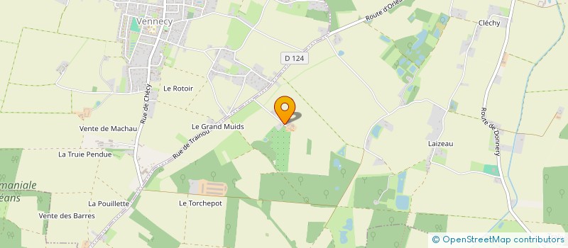 localisation de l'entreprise EARL FERME DE CHAMPAGNE à TRAINOU