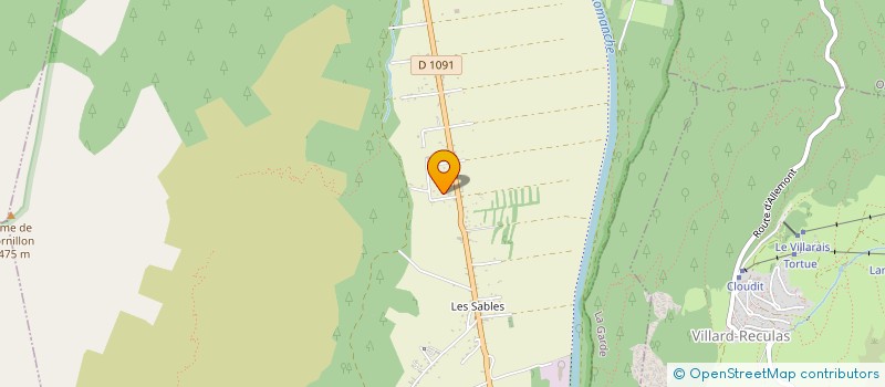 localisation de l'entreprise EARL FERME DE CHATILLON à LE BOURG-D'OISANS