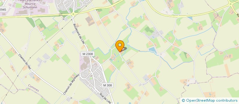 localisation de l'entreprise EARL FERME DE L'APOTHICAIRE à COMINES