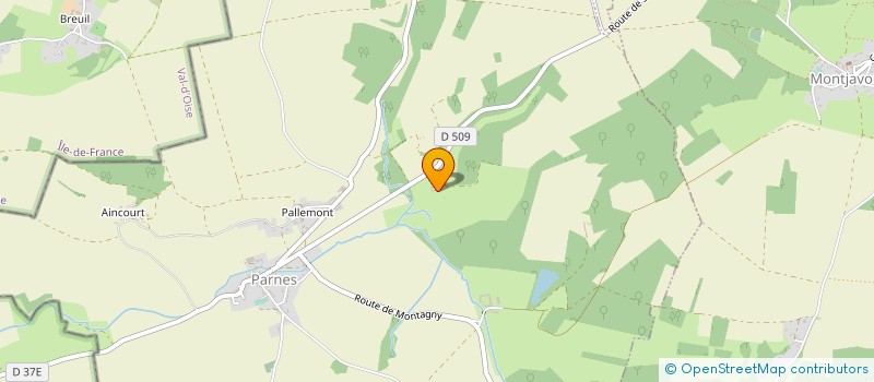 localisation de l'entreprise EARL FERME DE L'AUNAY  PARNES