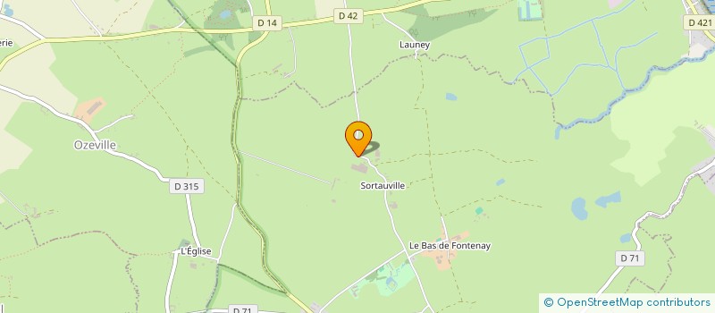 localisation de l'entreprise EARL FERME DE L'AVENUE  FONTENAY-SUR-MER