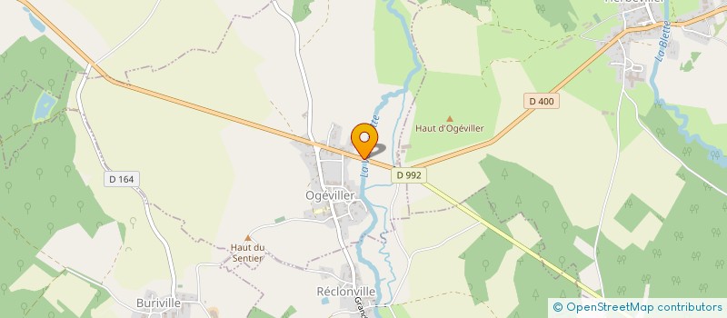 localisation de l'entreprise EARL FERME DE LA FOLIE  OGEVILLER