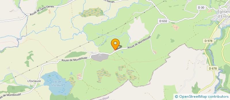 localisation de l'entreprise EARL FERME DE LA PESSADE  EGLISENEUVE-D'ENTRAIGUES