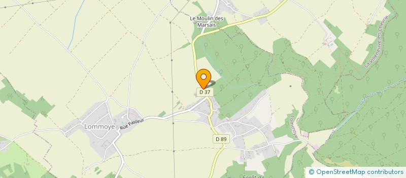 localisation de l'entreprise EARL FERME DE LA TUILERIE  LOMMOYE