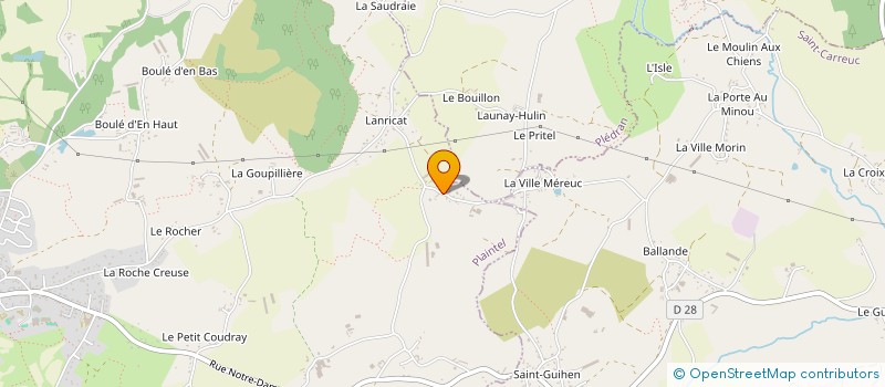 localisation de l'entreprise EARL FERME DE LA VILLEON à SAINT-JULIEN