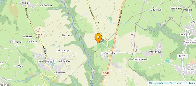 localisation de l'entreprise EARL FERME DE PRE NEUF  CHABANIERE