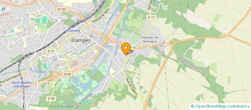 localisation de l'entreprise EARL FERME DE VALNAY à ETAMPES