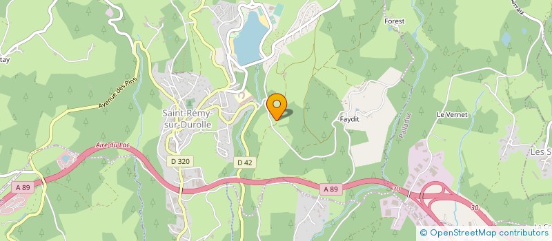 localisation de l'entreprise EARL FERME DES BESSIERES à PALLADUC
