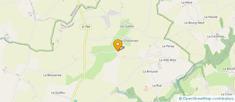 localisation de l'entreprise EARL FERME DES CHOSES SIMPLES à SAINT-POTAN