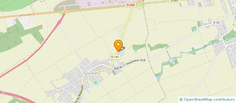 localisation de l'entreprise EARL FERME DES NOZATS  TORVILLIERS