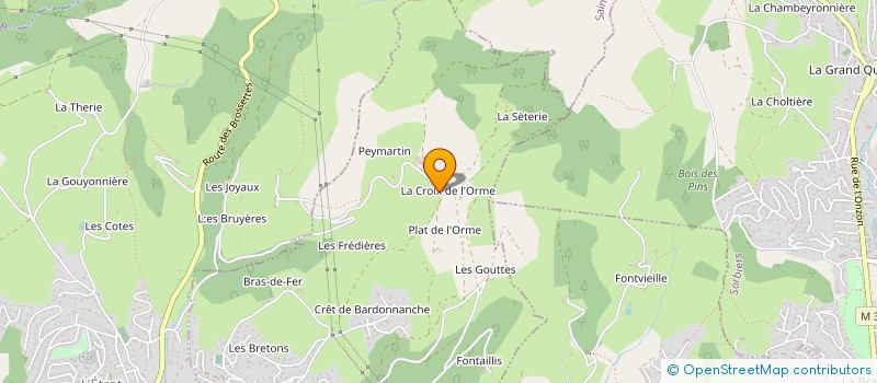 localisation de l'entreprise EARL FERME DES TAILLIS  LA TOUR-EN-JAREZ