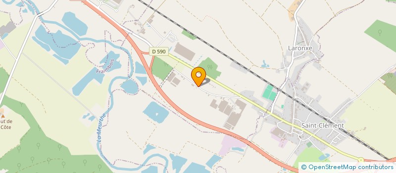 localisation de l'entreprise EARL FERME DES TERRES NOIRES  LARONXE