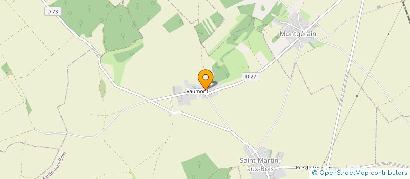 localisation de l'entreprise EARL FERME DES VALLEES  SAINT-MARTIN-AUX-BOIS