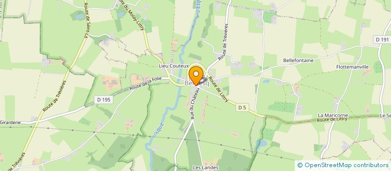 localisation de l'entreprise EARL FERME DU LAVOIR  FORMIGNY LA BATAILLE