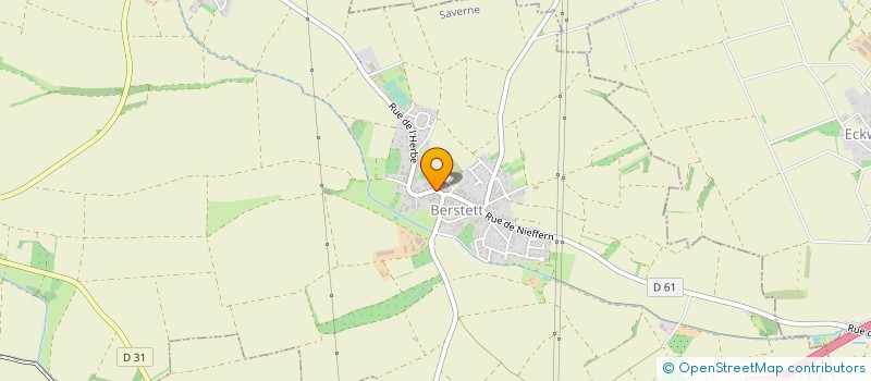 localisation de l'entreprise EARL FERME KLEIN à GRIESHEIM-SUR-SOUFFEL