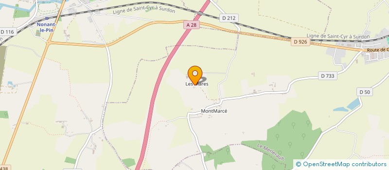 localisation de l'entreprise EARL FERME LAIGNER à LE MERLERAULT