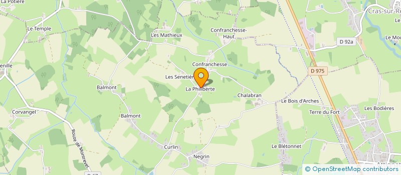 localisation de l'entreprise EARL FERME TRADI-BRESSE à SAINT-MARTIN-LE-CHATEL