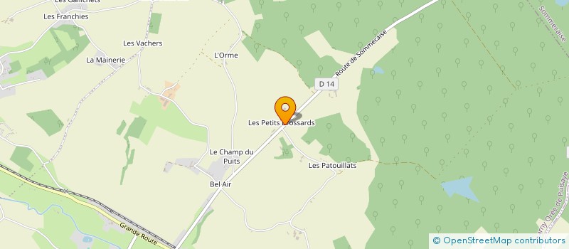 localisation de l'entreprise EARL FERMIER à CHARNY OREE DE PUISAYE