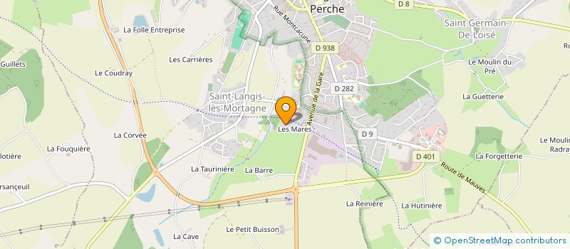localisation de l'entreprise EARL FERRE à COMBLOT