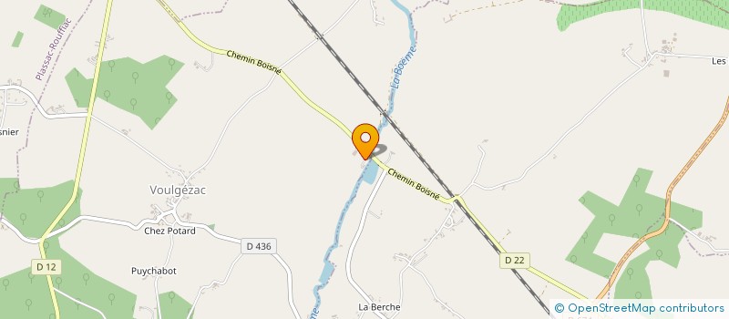 localisation de l'entreprise EARL FERRE à VOULGEZAC
